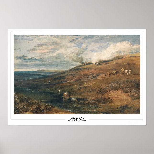 Poster d'art JMW Turner Zedign #28 (Devant)