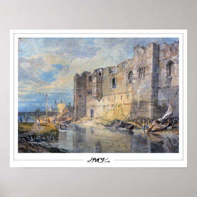 Poster d'art JMW Turner Zedign #38 (Devant)