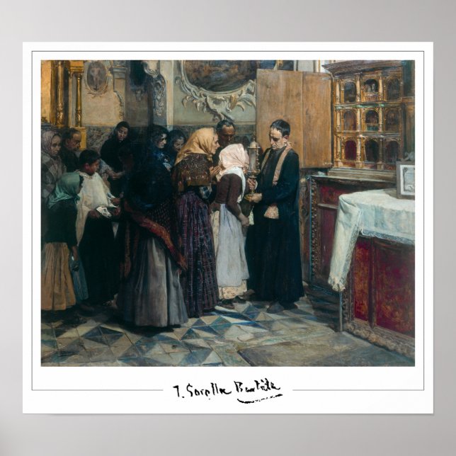 Poster d'art Joaquín Sorolla Zedign #10 (Devant)