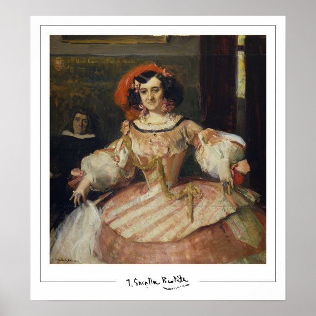 Poster d'art Joaquín Sorolla Zedign #23 (Devant)