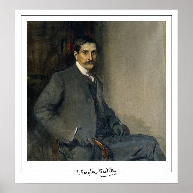 Poster d'art Joaquín Sorolla Zedign #24 (Devant)