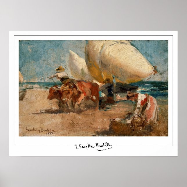 Poster d'art Joaquín Sorolla Zedign #26 (Devant)