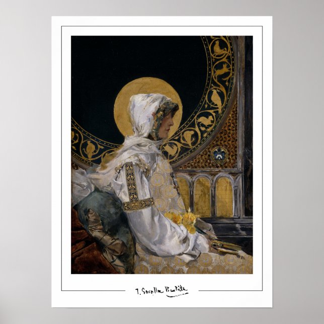 Poster d'art Joaquín Sorolla Zedign #30 (Devant)