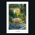 Poster d'art Joaquín Sorolla Zedign #4<br><div class="desc">Joaquín Sorolla #4 (cour de la maison) affiche d'art et signature de The Zedign House. Pour plus d'images et de dessins de Joaquín Sorolla - Les Peintures,  visitez https://books.zedign.com/zas/25.html</div>