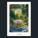 Poster d'art Joaquín Sorolla Zedign #4<br><div class="desc">Joaquín Sorolla #4 (cour de la maison) affiche d'art et signature de The Zedign House. Pour plus d'images et de dessins de Joaquín Sorolla - Les Peintures,  visitez https://books.zedign.com/zas/25.html</div>