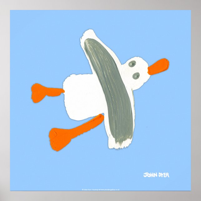 Poster d'art : John Dyer Seagull (Devant)