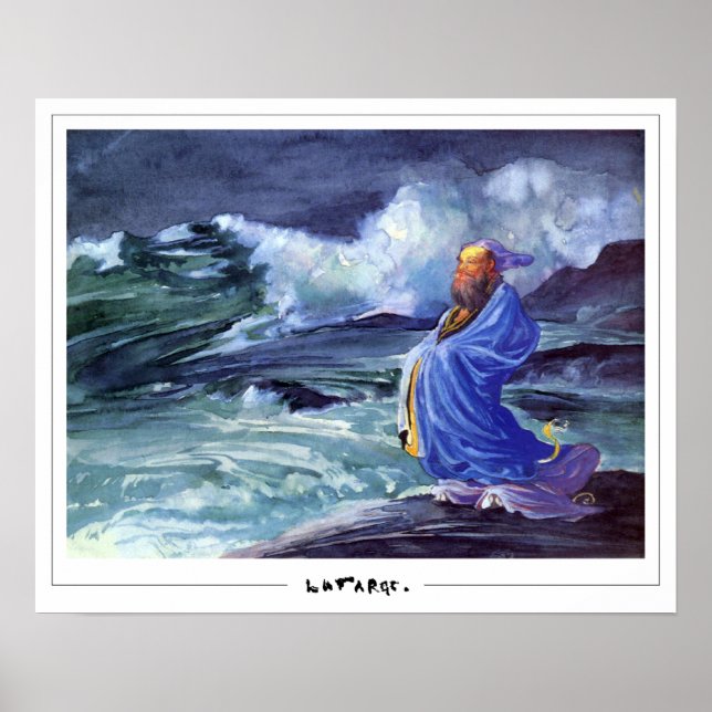 Poster d'art John La Farge Zedign #25 (Devant)
