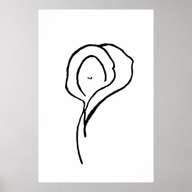 Poster d'art JTG "Visages" (Devant)