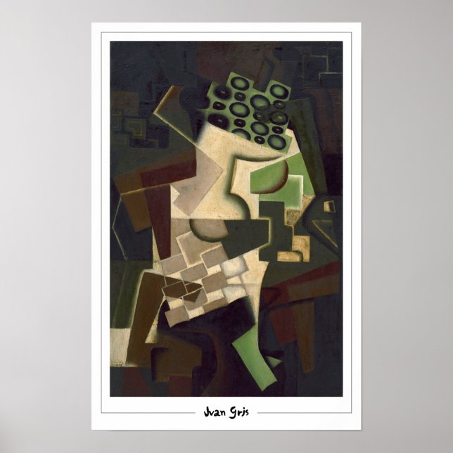 Poster d'art Juan Gris Zedign #15 (Devant)