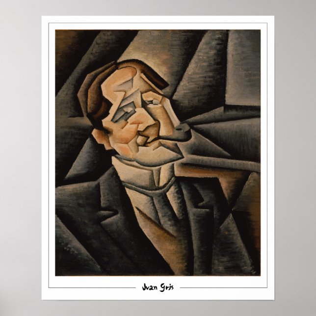 Poster d'art Juan Gris Zedign #166 (Devant)