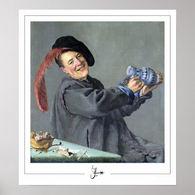 Poster d'art Judith Leyster Zedign #2 (Devant)