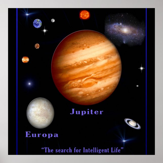 Poster d'art Jupiter (Devant)