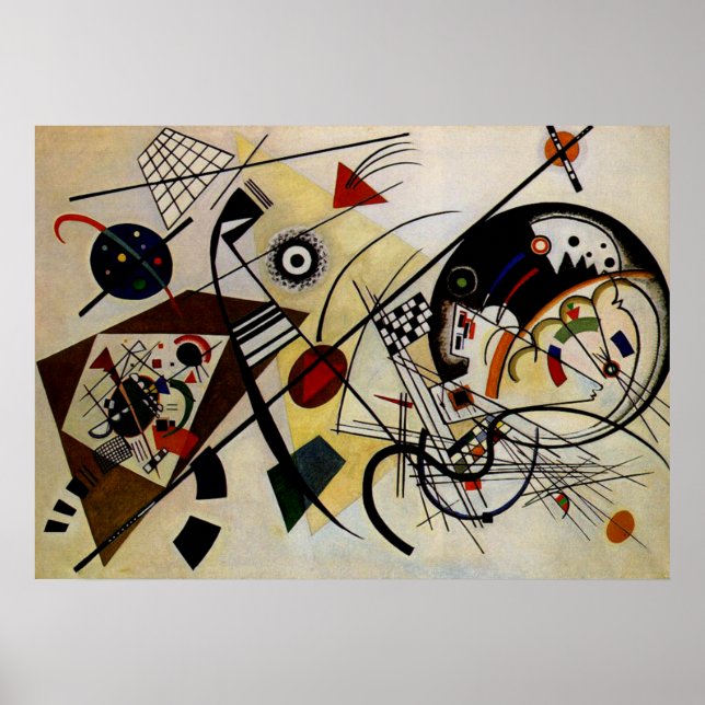 Poster d'art Kandinsky Transverse Unbreakline (Devant)