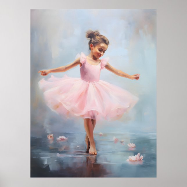 Poster d'art Little Ballerina (Devant)