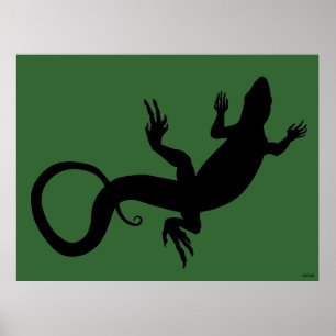 Poster d'art Lizard Poster d'art Reptile Imprimés