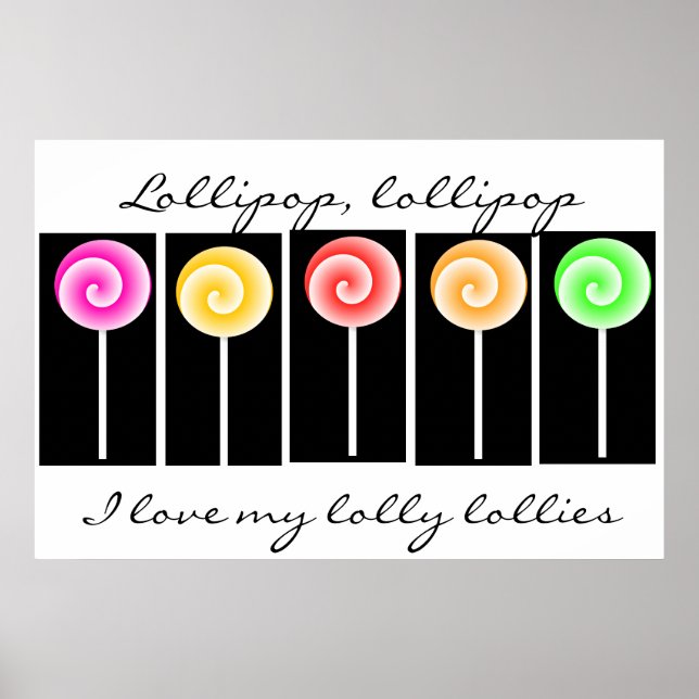 Poster d'art Lollipop (Devant)