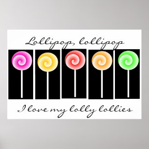 Poster d'art Lollipop