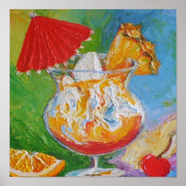 Poster d'art Mai Tai (Devant)