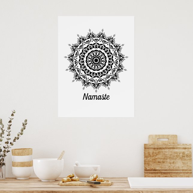 Poster d'art Mandala (Cuisine)