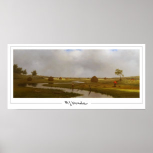 Poster d'art Martin Johnson Heade Zedign #111