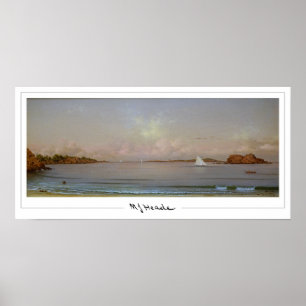 Poster d'art Martin Johnson Heade Zedign #207