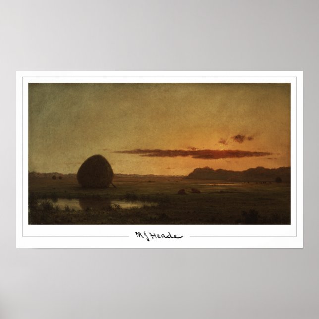 Poster d'art Martin Johnson Heade Zedign #54 (Devant)