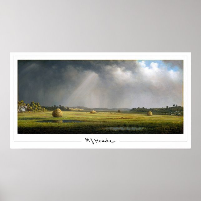 Poster d'art Martin Johnson Heade Zedign #94 (Devant)