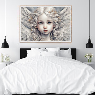 Poster d'art moderne Angel White