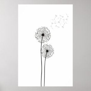 Poster d'art mural Dandelion
