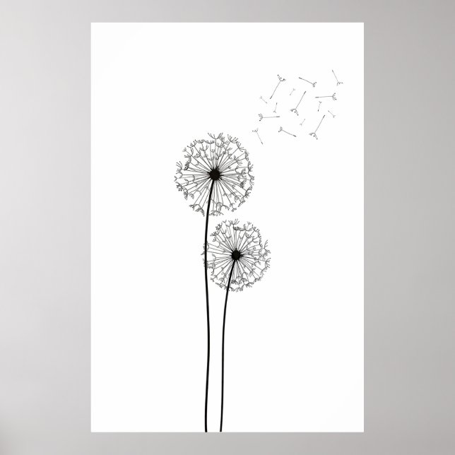 Poster d'art mural Dandelion (Devant)