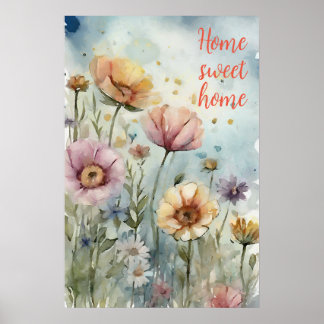 Poster d'art mural Motivational Watercolor 21