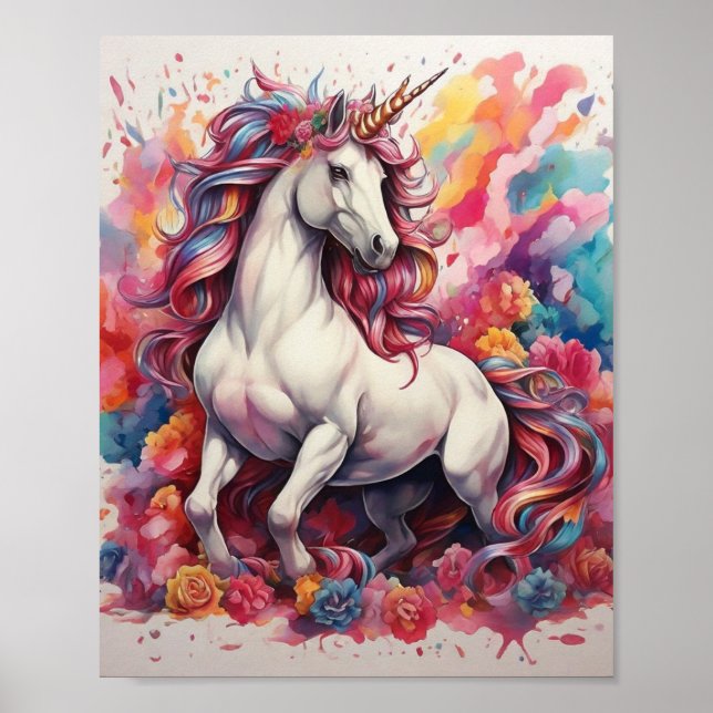 Poster d'art mural Unicorn (Devant)