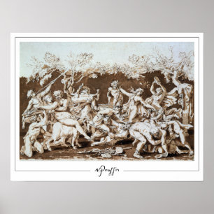 Poster d'art Nicolas Poussin Zedign #131