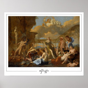 Poster d'art Nicolas Poussin Zedign #245