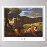 Poster d'art Nicolas Poussin Zedign #281