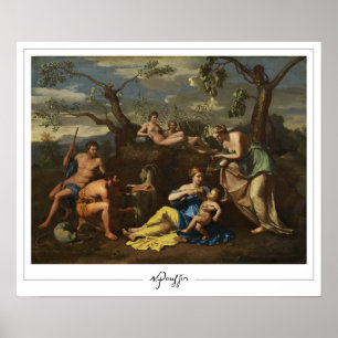 Poster d'art Nicolas Poussin Zedign #294