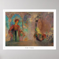 Poster d'art Odilon Redon Zedign #20