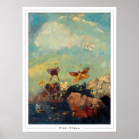 Poster d'art Odilon Redon Zedign #22
