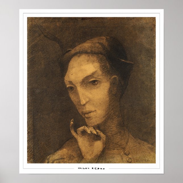 Poster d'art Odilon Redon Zedign #264 (Devant)