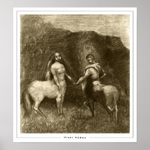 Poster d'art Odilon Redon Zedign #573