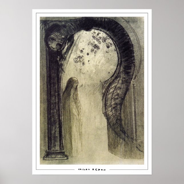 Poster d'art Odilon Redon Zedign #85 (Devant)