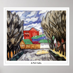 Poster d'art Olga Rozanova Zedign #17