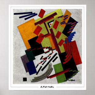 Poster d'art Olga Rozanova Zedign #64