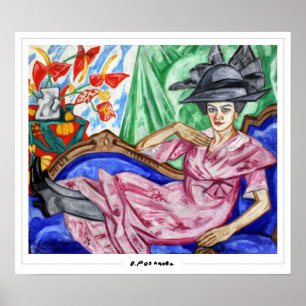 Poster d'art Olga Rozanova Zedign #9