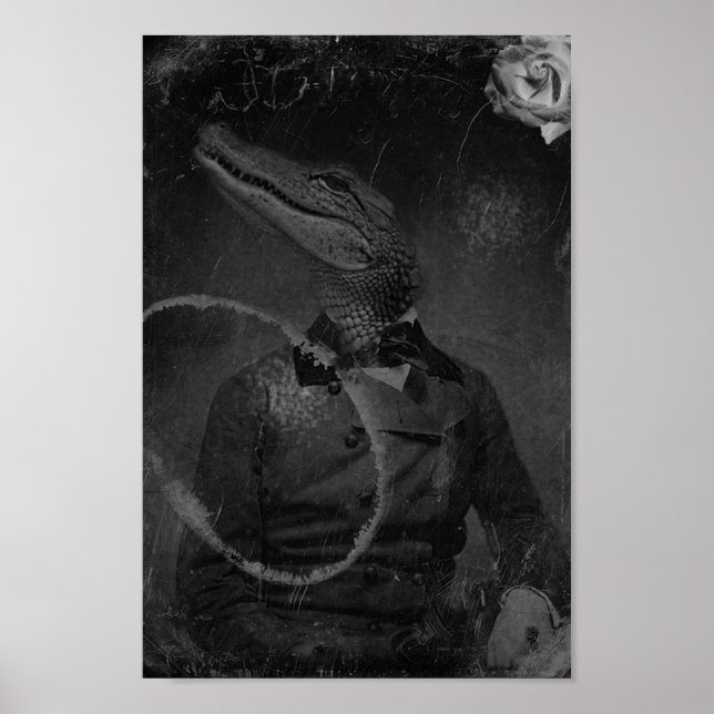 Poster d'art original Bizarre (Devant)