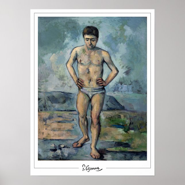 Poster d'art Paul Cézanne Zedign #18 (Devant)