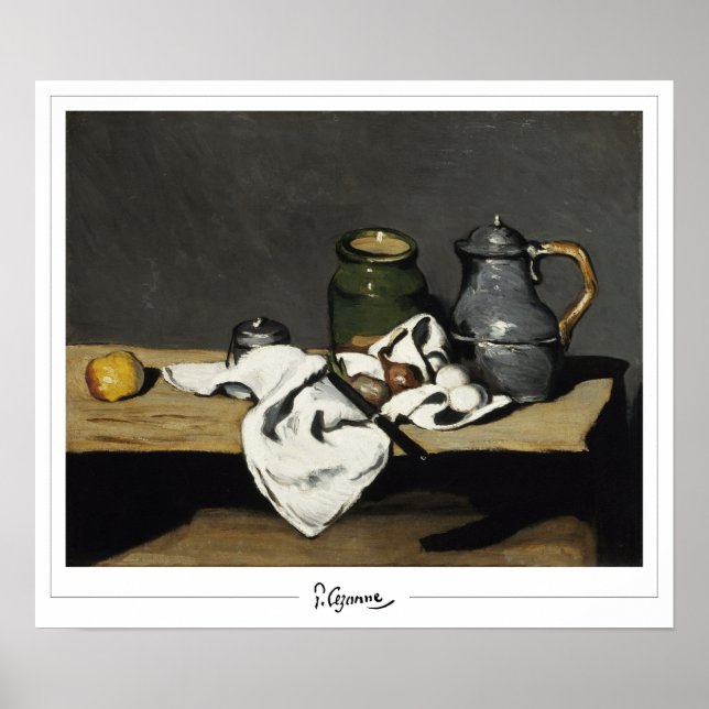 Poster d'art Paul Cézanne Zedign #43 (Devant)