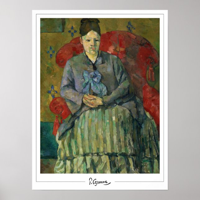 Poster d'art Paul Cézanne Zedign #52 (Devant)