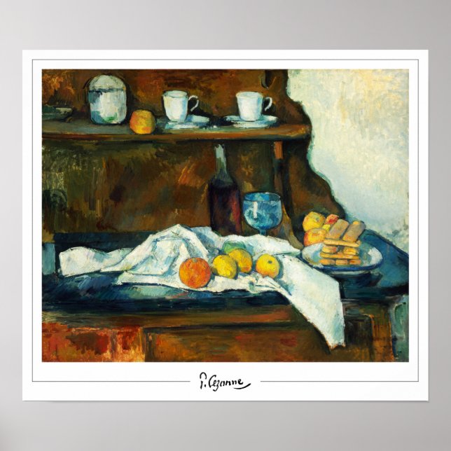 Poster d'art Paul Cézanne Zedign #55 (Devant)