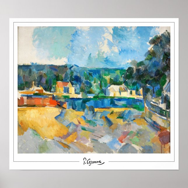 Poster d'art Paul Cézanne Zedign #591 (Devant)